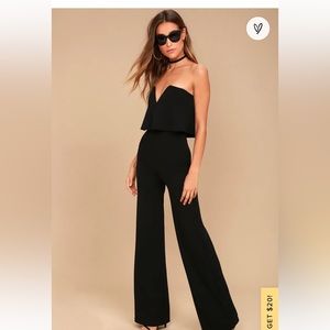 NEW with tags: Lulu’s Strapless Jumpsuit